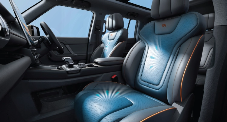 T1 Features Front Ventilated Seats