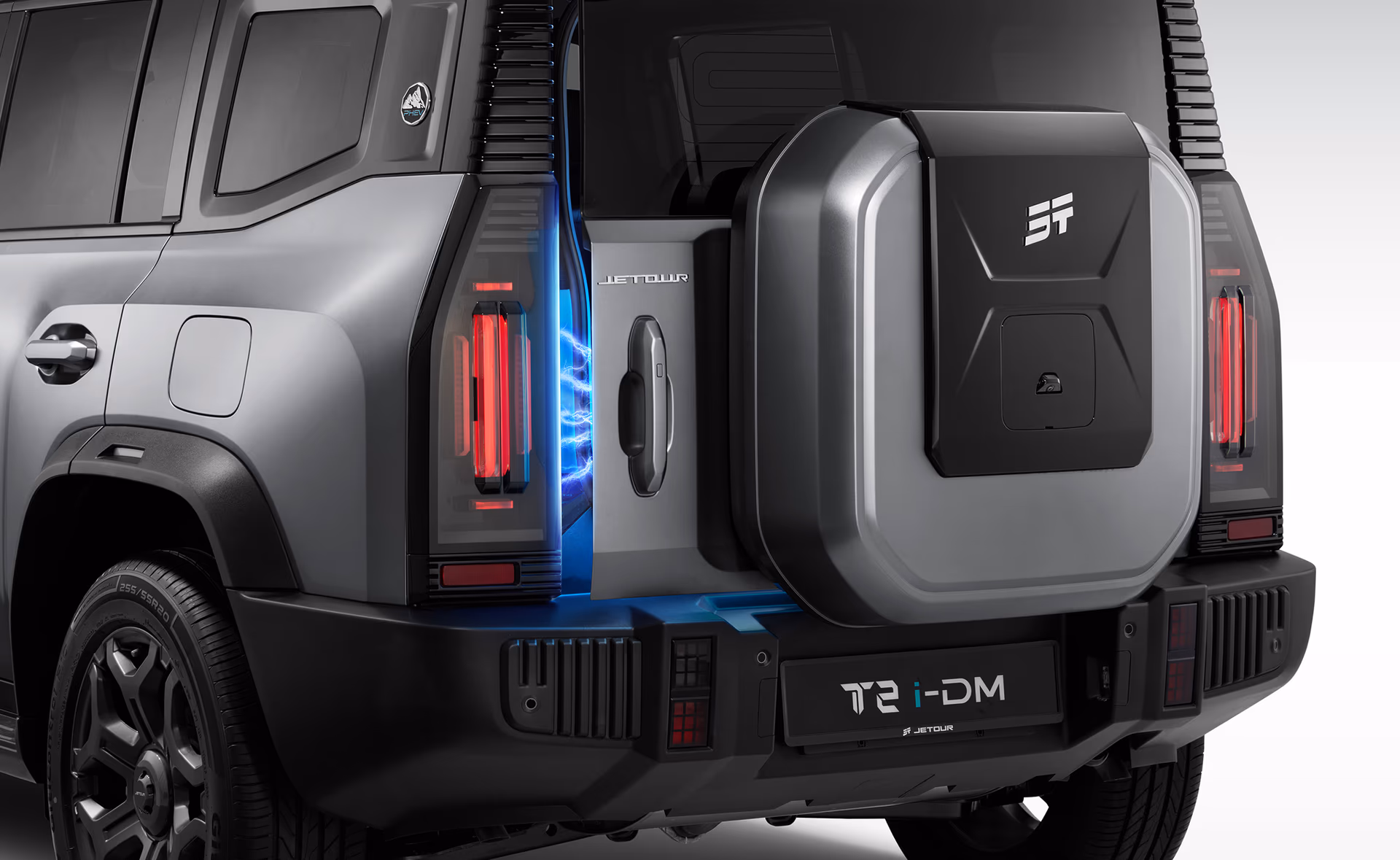 Jetour T2 i-DM rear view