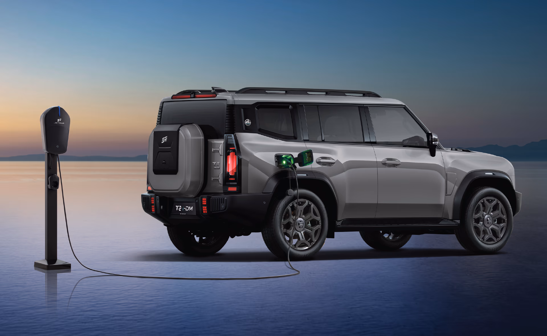 Jetour T2 i-DM charging