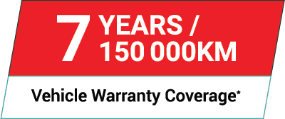 7-years-150000-km vehicle warranty coverage