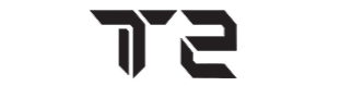 T2 logo black